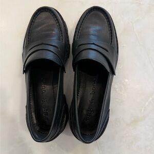 Rag & Bone Men's Black Loafers